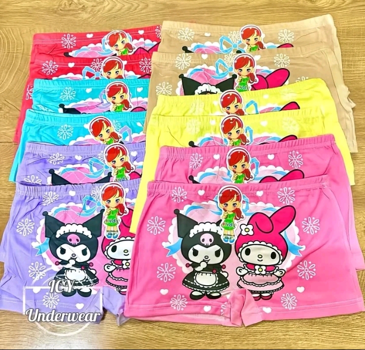 Cute Printed Girls’ Cotton Underwear 🩷✨